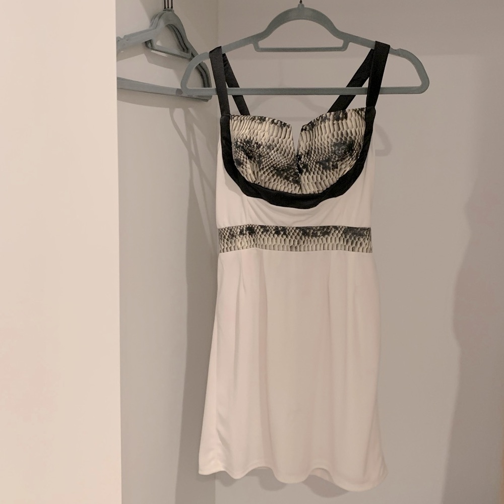 White Mini Dress - Size M